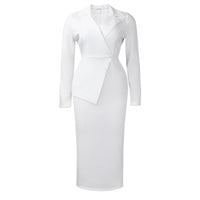 Women's Elegant High-Waisted African Dress