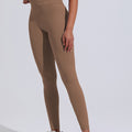 Women's Solid Color High Waist Hip Lift Outdoor Sports Seamless Yoga Pants