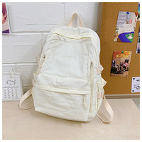 Womens Stylish Casual Minimalist Large-capacity Backpack