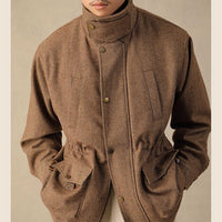 Wool Warm Long Coat Korean Casual