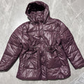 Casual Hooded Solid Color Zipped Cotton-padded Jacket
