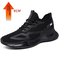 Korean Men's Shoes Flyknit Breathable Clunky Sneakers