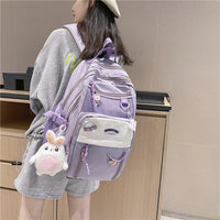 High-capacity Backpack For High School And Junior High School Students