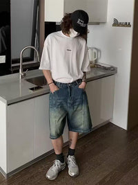 American Vibe Retro Washed Do The Old Cowboy Shorts
