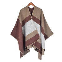 Women's Jacquard Silver Silk Shawl