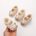 Baby Cute Lamb Colored Cotton Pumps