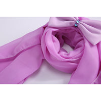 Girl's Dress Turban Bowknot Set