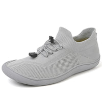 Outdoor Large Size Mid-calf Flying Woven Five-finger Wide Head Breathable Non-slip Men's Casual Pumps