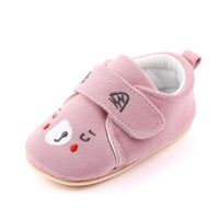 Anti Slip Cartoon Fashionable Baby Rubber Soled Shoes