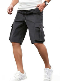 Men's Loose-Fit Casual Pants With Multiple Pockets