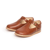 Girls' British Style Leather Shoes Hollow Breathable