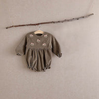 Fashion Girl's Long Sleeve Triangle Creeper