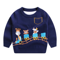 Boys Knitwear Fawn Cotton Doublelayer Bottom Top