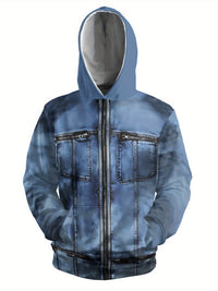3D Digital Similar To Denim Printing Men
