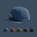 Short Brim Washed Denim Soft Hat