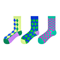 Original Women's Socks Summer Thin Mixed Color Stripe Tube Socks Mesh Cotton Boneless Personality Cartoon Color Socks For Women