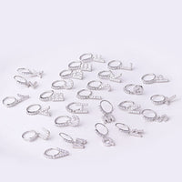 8mm Micro-Pave Cubic Zirconia 26-Letter Pendant