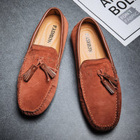 Pigskin All-match Men's Tods Casual Shoes Street Hipster High