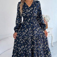 Womens SummerAutumn Slimming Youth-Enhancing Sweet Dress