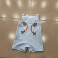 Boys Fashion Personality Baseball Vest Jumpsuit