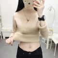 Womens One-Piece Fleece Mock-Neck Sweater