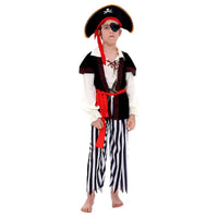 Halloween Children Costume Pirate Suit Boy