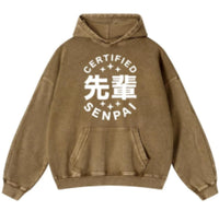 Heavyweight Washed Vintage Cotton Men's American Style Sweatshirt