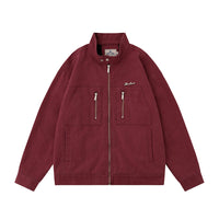 Ins American Vintage Overalls Jacket Coat