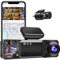 Driving Recorder Night Vision HD 4K 5Gwifi Dash Cam