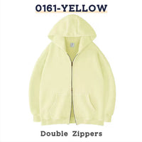 Men's And Women's Casual Zipper Hoodies