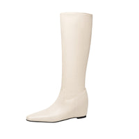 Womens Winter Wedge Heel Pointed-Toe Shoes