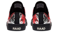 Fashion Printed Couple High Top Canvas Shoes