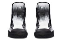 Printed Couple High Top Canvas Shoes