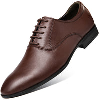 Men's Pointed Business Casual Leather Shoes
