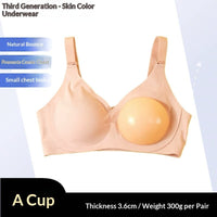 Silicone Fake Breast Bra For A Smaller Bust To Appear Larger