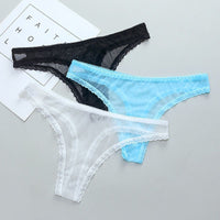 Mesh T-back Transparent Women
