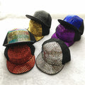 Parent-Child Children's Diamond Rivet Baseball Cap