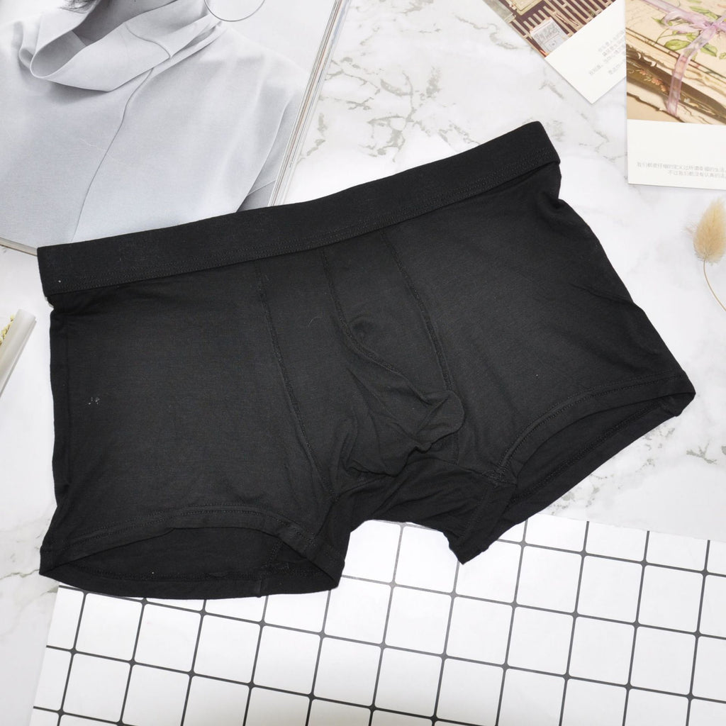 Modal Waist Breathable Boyshort Personality