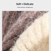 Womens Cozy Soft Wool Knit Beanie For Fall And Winter