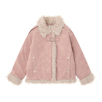Women's American-style Retro Lamb Wool Coat