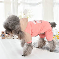 Pet Dog Four Leg Cotton Padded Coat Thickened Coat