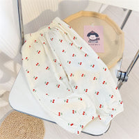 Summer New Style Boys And Girls Baby Double-Layer Gauze Casual Breathable Trousers