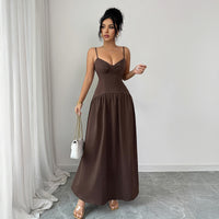 Women's Elegant Vintage-style Slip Dress
