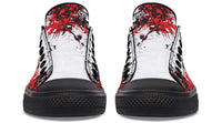 Fashion Printed Couple High Top Canvas Shoes