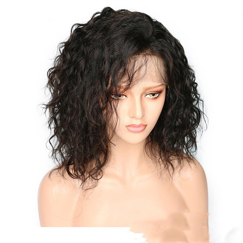 Full Lace Wig Ladies Bob Head Semi-mechanical Headgear