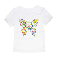 Men's And Women's Baby Half-sleeved Cartoon Printed T-shirt