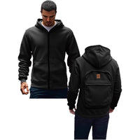 Casual Loose-fitting Hoodie Back Schoolbag Sweater