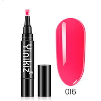 One Step Glue Solid Color Nail Polish Glue