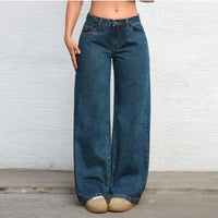 Slimming Mop Straight All-matching Retro American Style