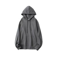 Loose Cotton Hoodie Men's Thin Outerwear Long-sleeved Tops